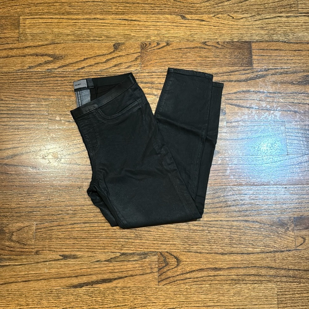 Helmut lang jean with waistband dark blue